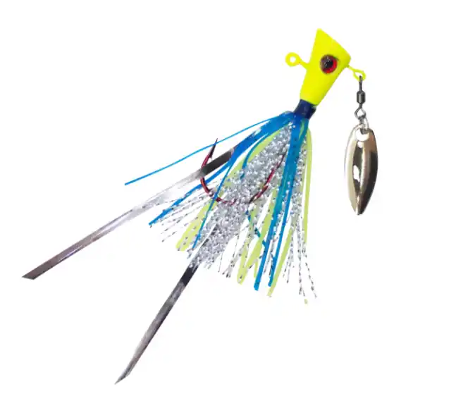Leland Lures Crappie Magnet Fin Spin Pro Series Jig 1/8 Oxbow Chart