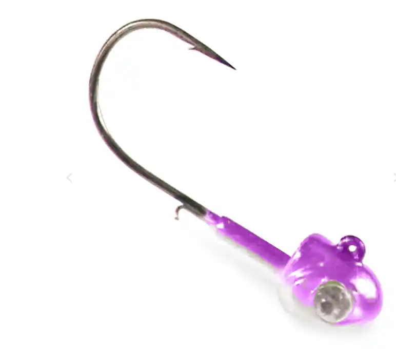 Kalin Google Eye Swimbait Jig Purple Ghost