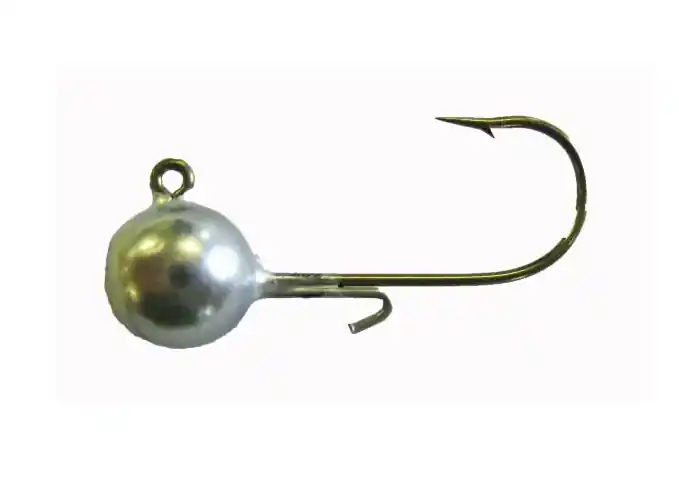 Kalin 1/8 oz Chartreuse Triple Threat Crappie Jig Silver