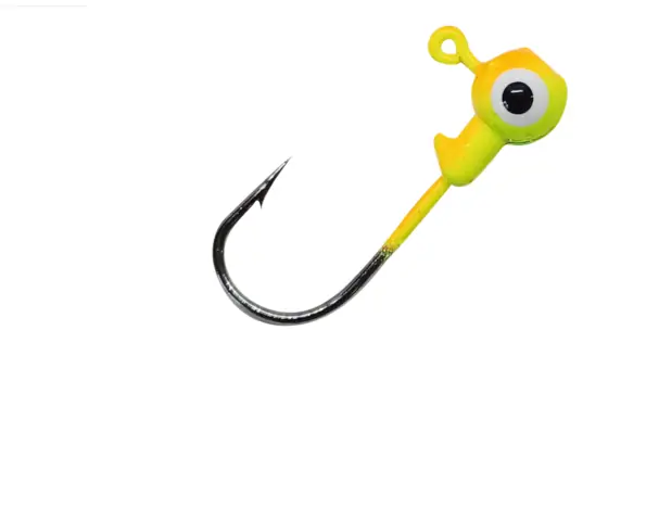 Kalin 1/16oz Chart/Orange Roundhead Jig