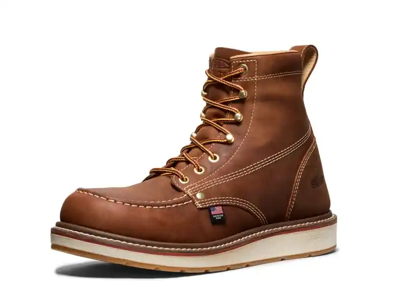 Keen Men‘s Liberty 6" Boot (Soft Toe) Brown