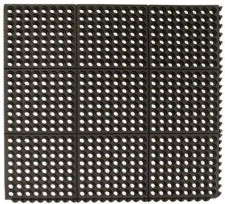 Direct Home 3‘ x 3‘ Anti-Fatigue Mat - Black