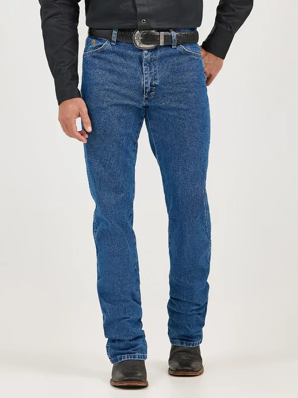 Wrangler George Strait Cowboy Cut® Original Fit Jean Heavyweight Stone Denim