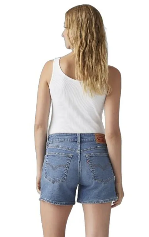 Levi‘s S25 Women‘s A-Line No You Didn‘t Medium Denim Shorts