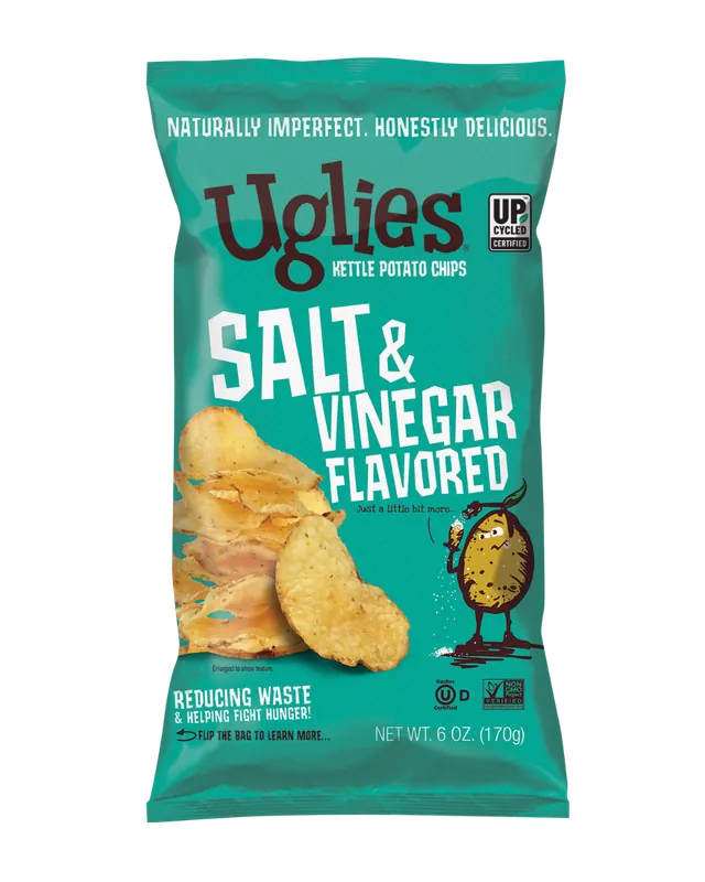 Uglies® Salt & Vinegar Potato Chips 6oz
