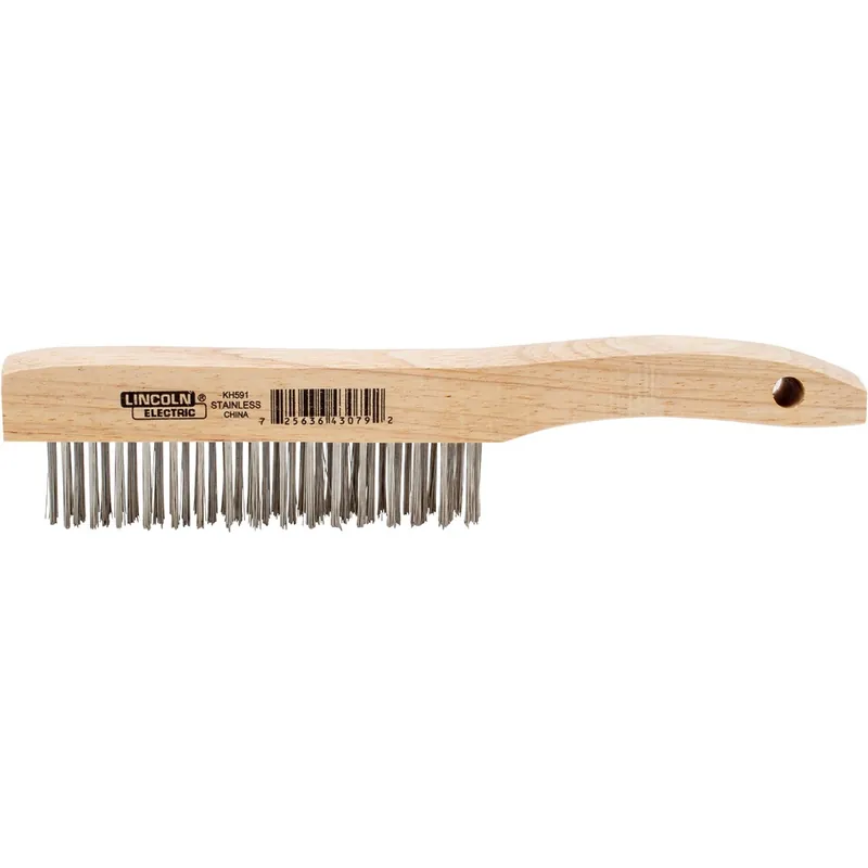 Lincoln Electric Stainless Steel Shoe Handle Brush, KH591