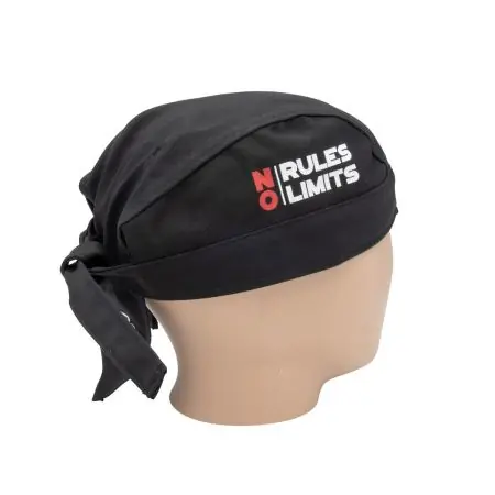 Lincoln Electric No Rules No Limits Black Flame Resistant Doo Rag KH851