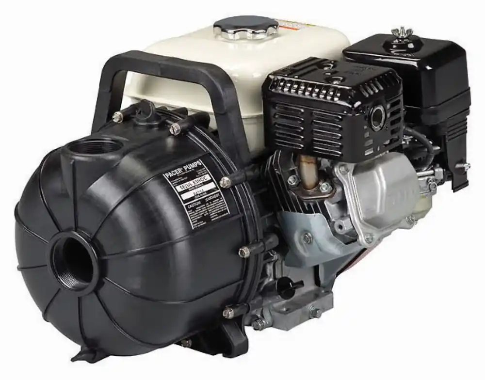 Pacer 200 GPM Clear Water Transfer Pump with Honda GX160 engine