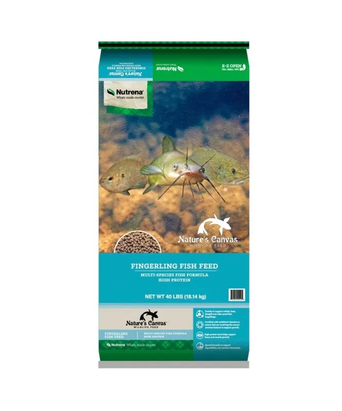 Nutrena Nature‘s Canvas Nature‘s Canvas Fingerling Fish Feed 40lbs