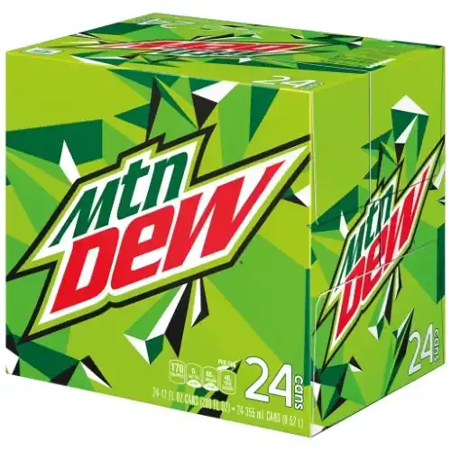 Mtn. Dew Soda 24pk/12 fl oz Cans