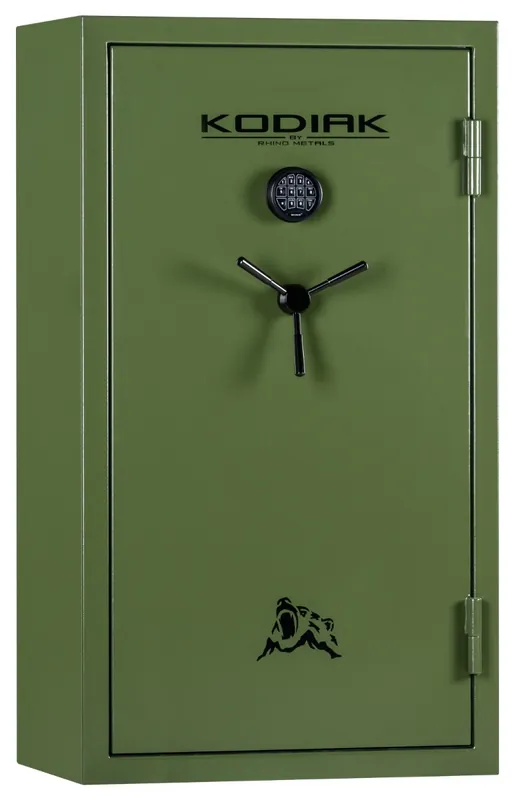 Rhino Kodiak Series KBX5933TDG 59"H x 33"W x 23"D 41 Long Gun Safe - Green