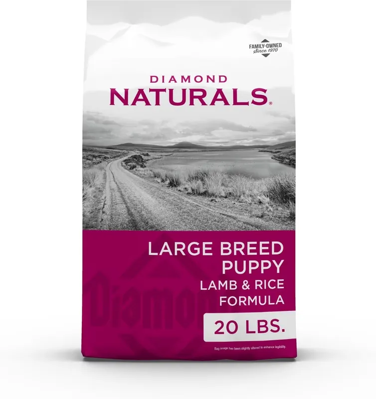 Diamond Naturals Large Breed Puppy Formula Dry Dog Food 20-lb