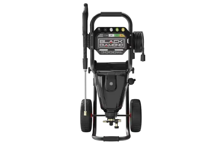 Black Diamond Cold Water Corded Electric Pressure Washer - 3000 PSI, 2.0 GPM