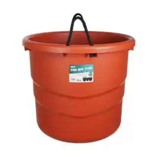 Edge Plastic The Big Tub 21 Gallons - Brick Red