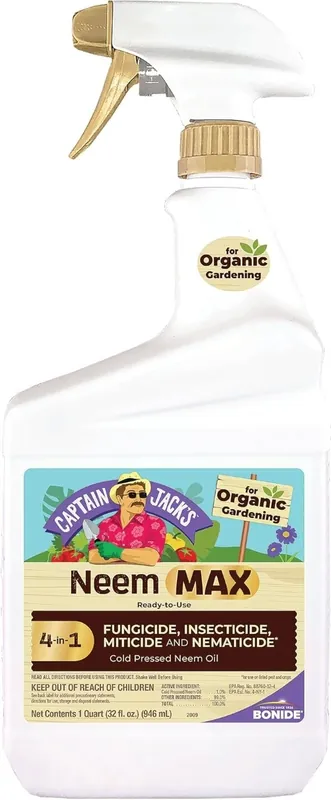 Captain Jack‘s Neem Max Ready-to-Use Spray Neem Oil 32 oz