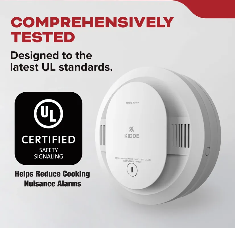 Kidde 20SDR DETECT Smoke Alarm AA Battery Powered