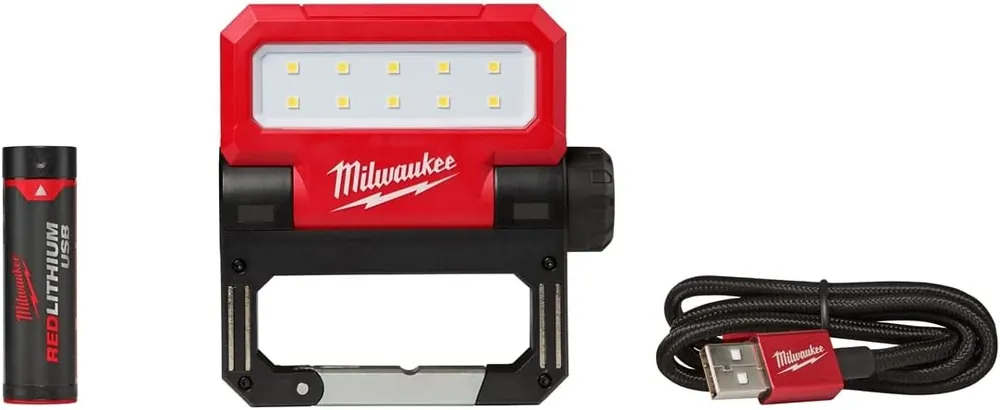 Milwaukee 2114-21 REDLITHIUM™ USB ROVER™ Pivoting Flood Light