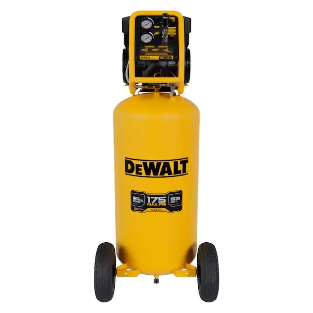 DeWalt DXCMSAC260 Ultra Quiet 26-Gallon Portable Electric 175 PSI Vertical Air Compressor
