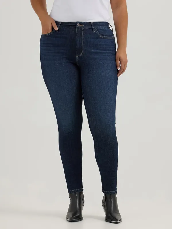 Wrangler Women‘s 112359278 Bespoke High Rise Skinny Jean - Rae