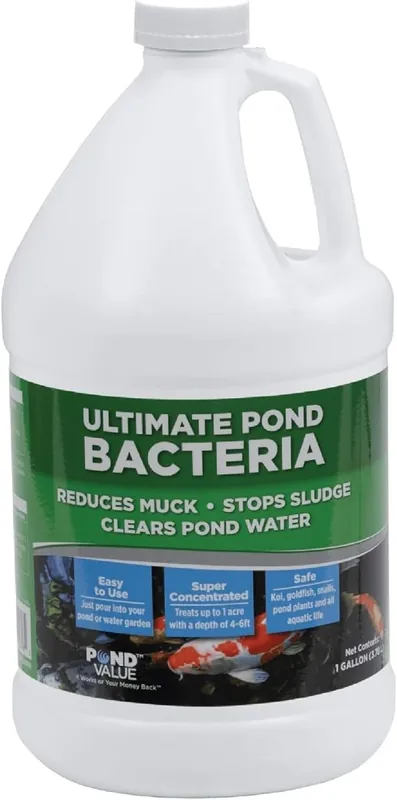 PondValue Pond Clarifier Ultimate Pond Bacteria 1Gallon
