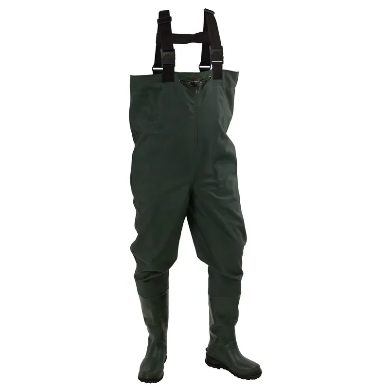 Frogg Toggs Men‘s Cascades 2-Ply Bootfoot Poly/Rubber Cleated Chest Wader