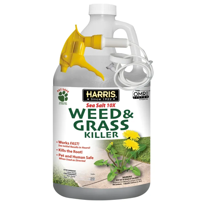 P.F. Harris Sea Salt 10X Weed & Grass Killer - 128 oz (1 gallon)