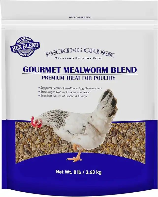 Pecking Order Gourmet Mealworm Treat 8 lb