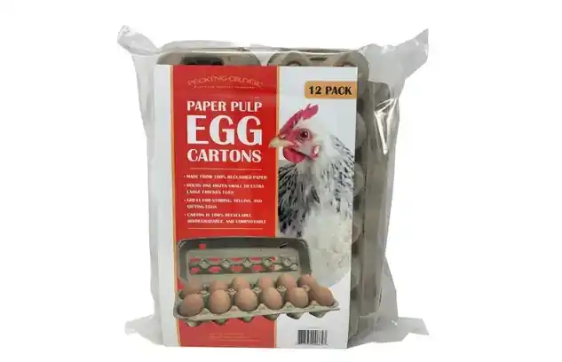 Pecking Order Egg Carton, 12 Pack