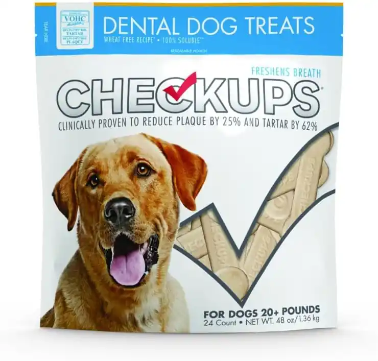 Checkups Dental Dog Treats, 24 Treats