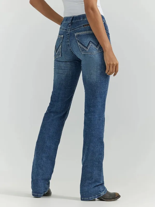 Wrangler Women‘s Ultimate Riding Jean Willow Mid-Rise Bootcut - Davis