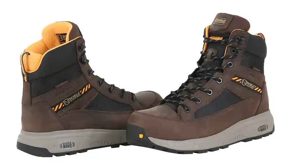 Noble Outfitters 65120 Men’s Shift Sneaker Boot Waterproof Composite Toe Brown