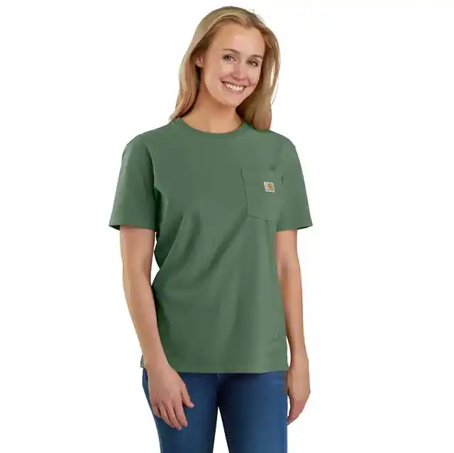 Carhartt 103067 Women‘s Loose Fit Heavyweight Short-Sleeve Pocket T-Shirt