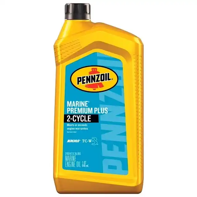 Pennzoil 2-Stroke Marine TCW-3 Motor Oil 1 QT