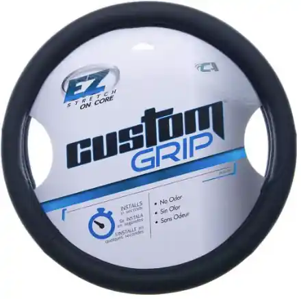 Custom Accessories Steering Wheel Cover Black - 38405P