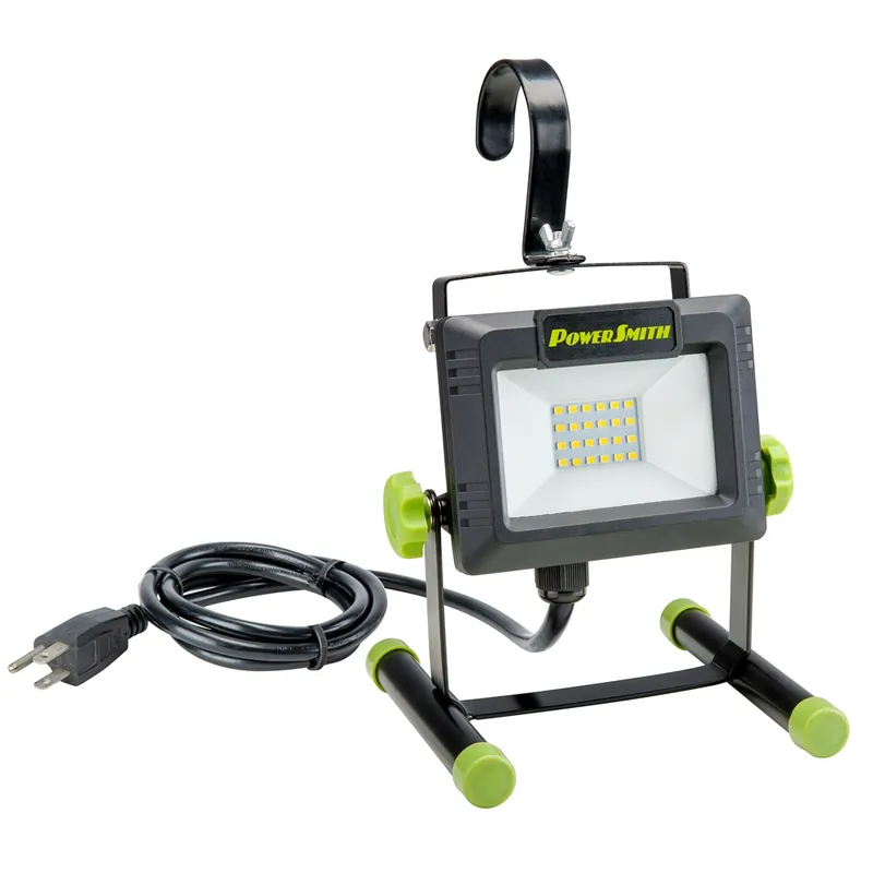 PowerSmith 2,000 Lumens Portable LED Work Light with Metal Hook and 5 ft. Power Cord