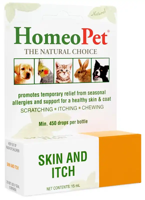HomeoPet Natural Skin and Coat Health Remedy for Pets 15ML