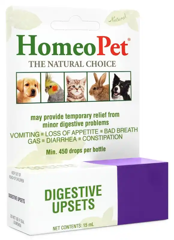 HomeoPet Natural Digestive Support for Pets 15ML