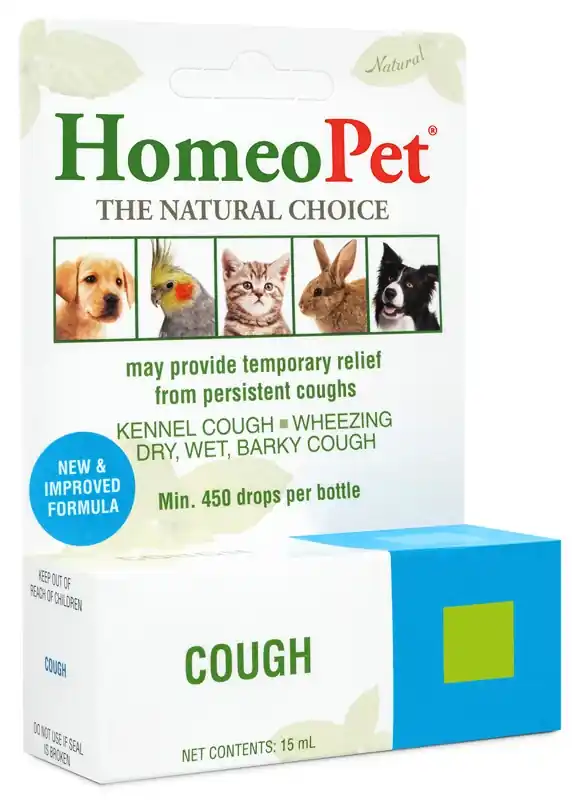 HomeoPet Natural Cough Remedy for Pets 15ML