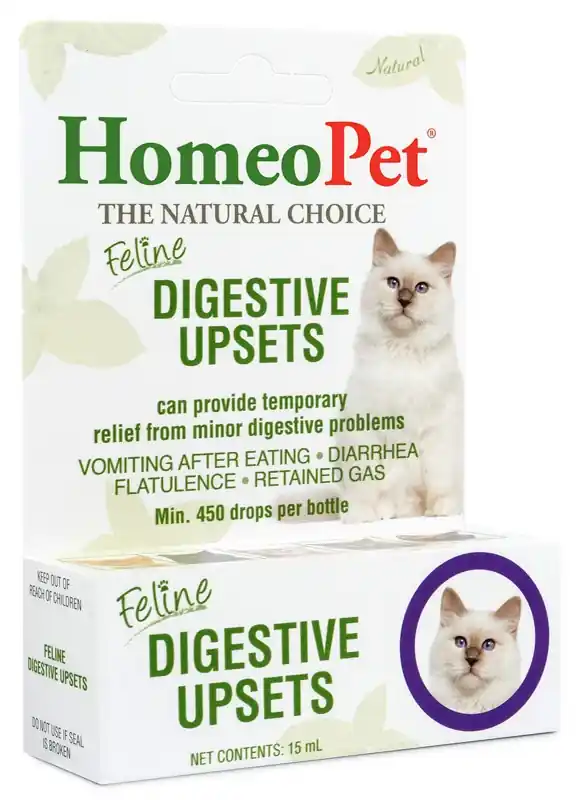 HomeoPet Natural Digestive Support for Cats 15ML