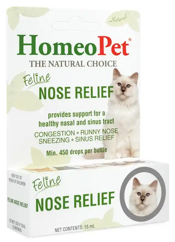 HomeoPet Natural Sinus Relief for Cats 15ML