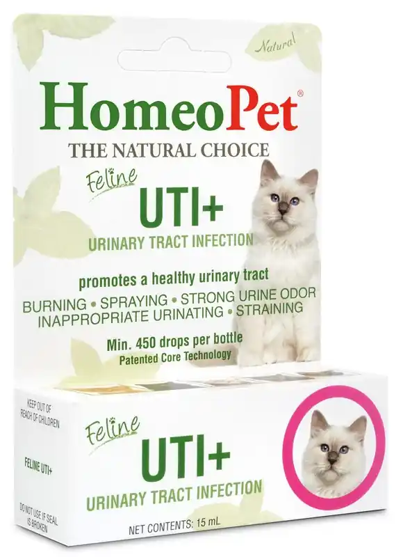 HomeoPet Natural UTI Remedy for Cats 15ML