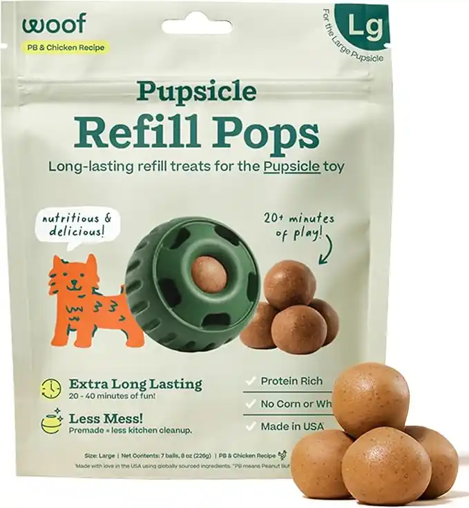 Woof Pupsicle Pops Chicken Dog Treats