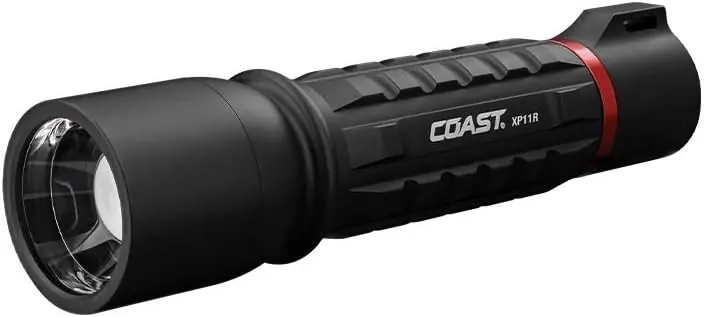 Coast XP11R 3000 Lumen Rechargeable Dual Power LED Flashlight