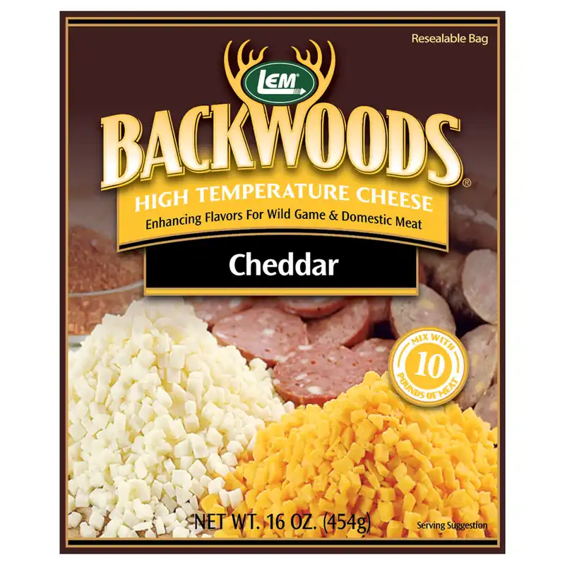LEM Backwoods® High-Temp Cheddar Cheese Enhancing Flavor Packet - 1lb