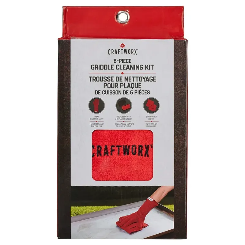 Craftworx Griddle Cleaning Kit - 6 pcs