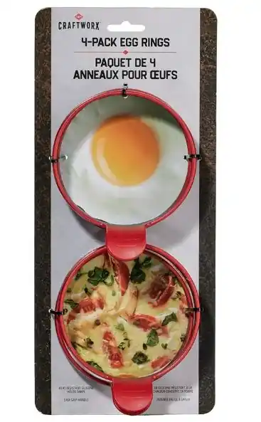 Craftworx Egg Rings - 4 pk