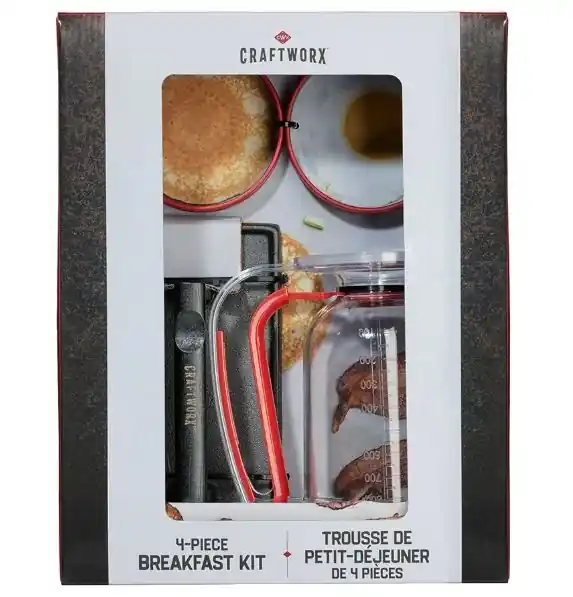 Craftworx Breakfast Griddle Kit - 4 pcs