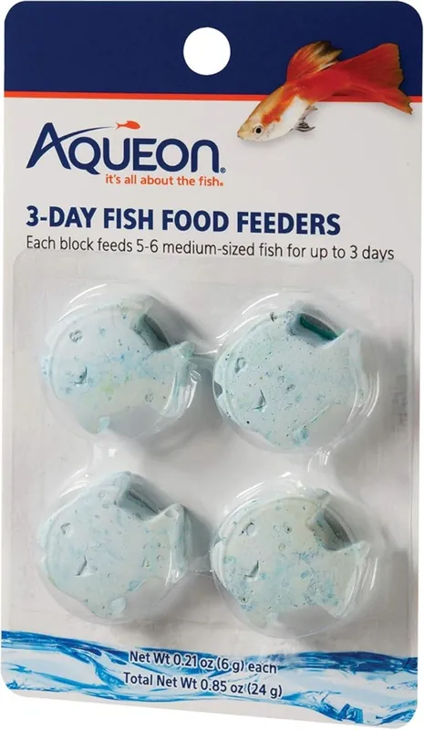 Aqueon Fish Feeders 3 Day - 4 Pack