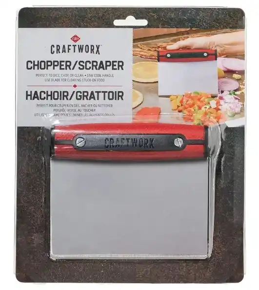 Craftworx 5" Griddle Scraper/Chopper