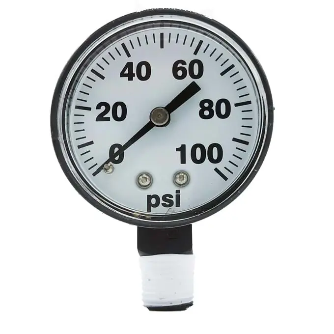 Fimco Pressure Gauge 0-60 PSI 2"